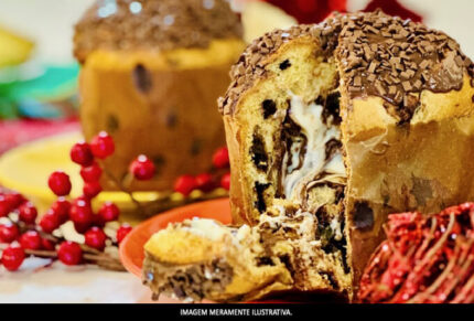 Chocotone de Ninho com Nutella