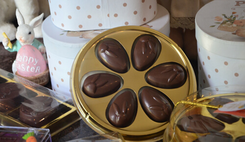 Litoral também é chocolate!