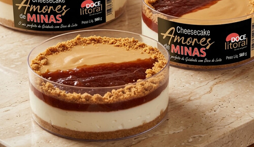Sobremesa nova na área... Cheesecake Biscoff!!!