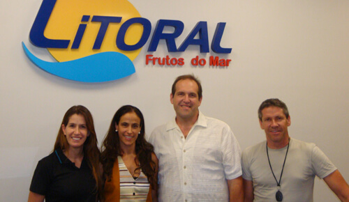 A diretoria aproveitou a festa para agradecer ao time Litoral.